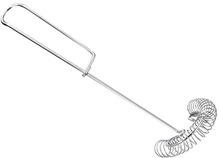 1pc Fouet à Spirale en INOX - Cuillère Magique - Fouet Mèche en Spirale Professional Mini-Fouet Anti-Adhésif