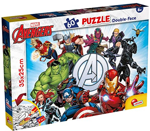Liscianigiochi Marvel Puzzle DF M-Plus 60 Avengers, 99658