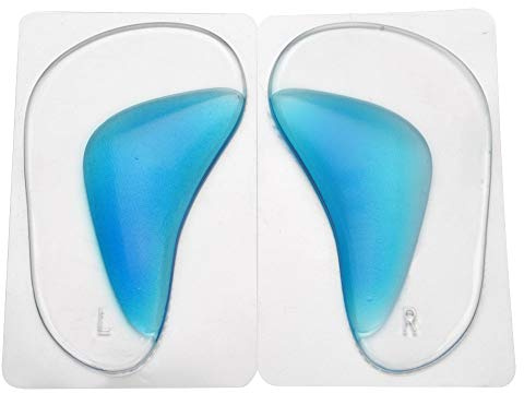 Zapatos Ortopédicos para Niños, Soporte Ortopédico Ortopédico para el Juego de 2 Pares de Pies Ortopédicos de Silicona, Soporte para el del Pie, Cojín, Plantillas para (Azul)