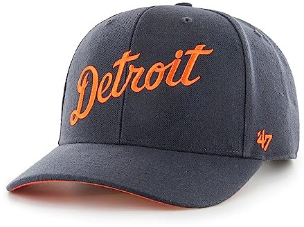 '47 Brand Deep Profile Cap - Zone Script Detroit Tigers
