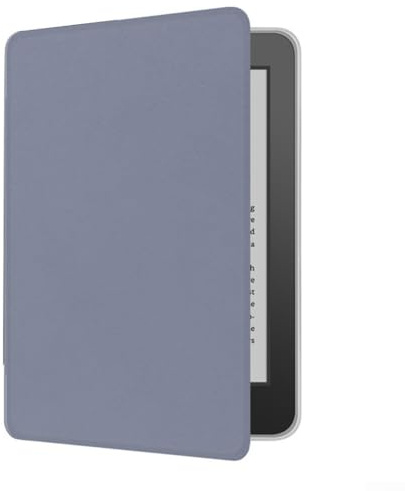 Fodral för Kindle för Paperwhite 6, lätt akrylskyddsfodral för 7-tums 2024 KPW6, finns i 8 färger (lila)