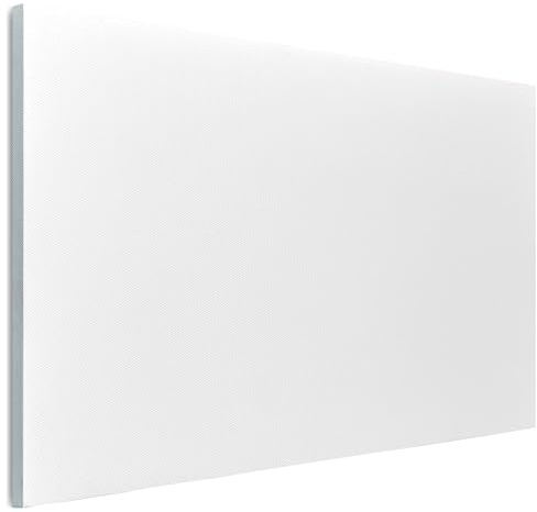 LUMASOUL Toile 60x40 cm - 1 Pièce - Toile à Peindre sur Châssis - Toiles Vierges, Blanches - Idéale pour la Peinture Acrylique et à L'huile ainsi que pour Les Croquis et Les Dessins