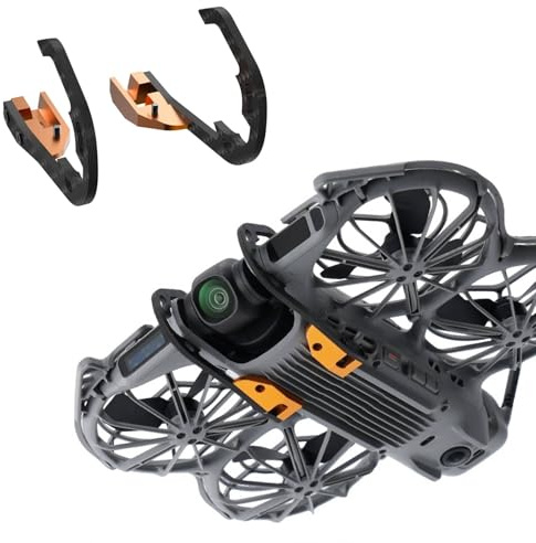 Gimbal stötfångare för DJI Neo 2, anti-kollision gimbal skyddsstång kolfiber kameralins skydd säkerhetsstötfångare linsskydd för DJI Neo 2 tillbehör