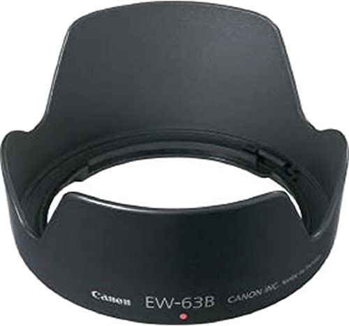 Canon 8025A001AA Lens Hood EW-63B for EF 28-105mm F3.5-5.6 USM and Non USM Lens, Black