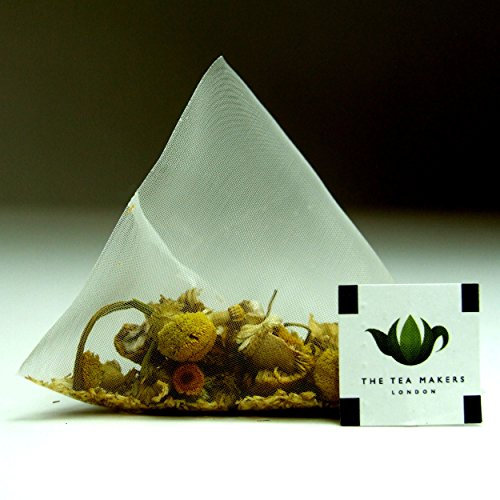 The Tea Makers of London Chamomile Blossoms Herbal Tea Triunes - 100 Tea Bags