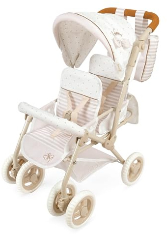 Carro de Muñecas Silla Gemelar Plegable Verona DeCuevas 90378