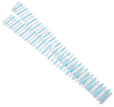 POPETPOP Mini Recinzione da Giardino Realistica Recinzione in Miniatura Stabile E Robusta per Lallestimento del Giardino Decorazione per Recinzione da Giardino per Esterni