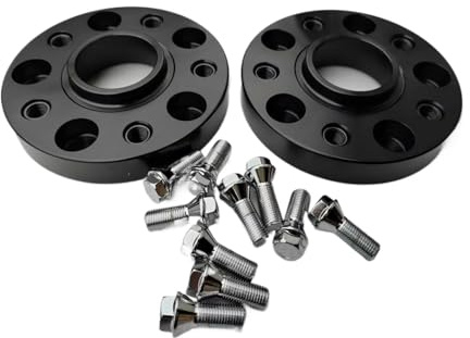 Accessoire Auto 2 Adaptateurs D'élargisseurs De Voie 30 Mm PCD 5 X 112 66,6 Avec 10 Boulons 12 X 1,5 Pour Mercedes 190 W202 CLK SLK