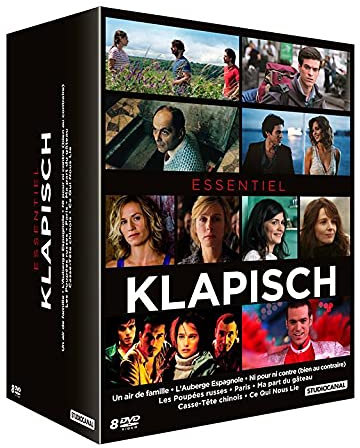 Essentiel Klapisch : Un air de Famille + L'Auberge espagnole ni Contre (Bien au contraire) + Les Poupées Russes + Paris + Ma Part du gâteau + Casse-tête Chinois + Ce Qui Nous Lie