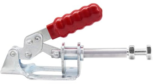 CEEYSEE 1 Stück Schnellspanner GH-302-FM Verstellbar Kippklemme 136KG Push Pull Werkstückschweißklemme Schnell Fixiert Toggle Clamp für Zimmerei, Maschinenbetrieb (GH-302-FM)