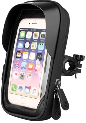 XFSRG Soporte Móvil Moto Antivibración Resistente al Agua con Rotación 360° para Teléfonos Inteligentes Ideal para Motocicletas y Bicicletas