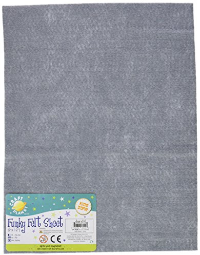 Craft Planet - sentiva lastre acriliche, 23 x 30,5 cm, 24 unità, Grigio