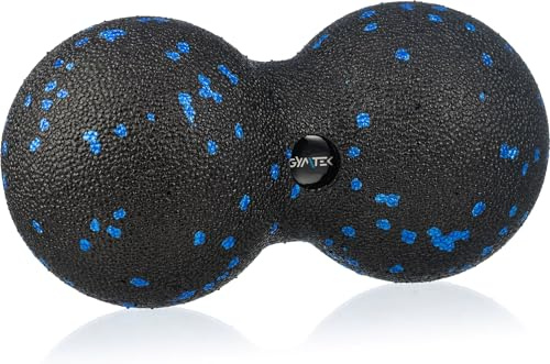Gymtek® Palla da Massaggio Duoball Fascia Palla da Lacrosse - 16 x 8 cm