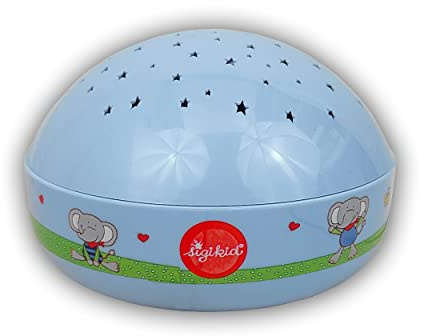 Niermann Standby 80063 Nachtlicht Lolo Lombardo Projektor, Plastik, blau, 12 x 12 x 7.5 cm