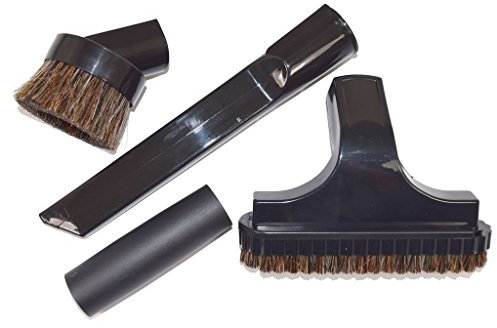 Yourspares 4-Piece Mini Tool Kit for Numatic Henry/Hetty/Basil/Charles/James Vacuums – Upholstery, Crevice, Dusting Brush & Hose Adaptor for 32 mm Machines