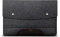 Pack & Smooch Hülle für MacBook Pro 16 (2021-2023) | 100% Wollfilz Und Pflanzlich Gegerbtes Leder | Handmade in Germany | Farbe in Anthrazit/Dunkelbraun