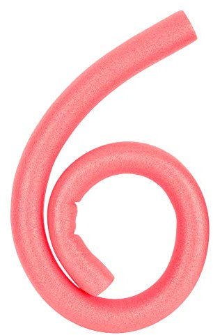 Keenso Swimming Pool Noodles, Eco-friendly Odorless Swimming Pool Noodles Swim Pool Foam Noodles Fitness Equipment for Kids(Pink) s