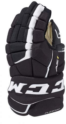 CCM Super Tacks AS1 Gants junior Taille 12 Couleur : noir/rouge/blanc