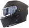 Bluetooth Motorradhelm Motorrad Klapphelm Modularer Helm mit Doppelvisier, ECE Genehmigte Kopfhörer für Automatische Antwort, Vollvisierhelm für Erwachsene Männer Frauen, S-XXL