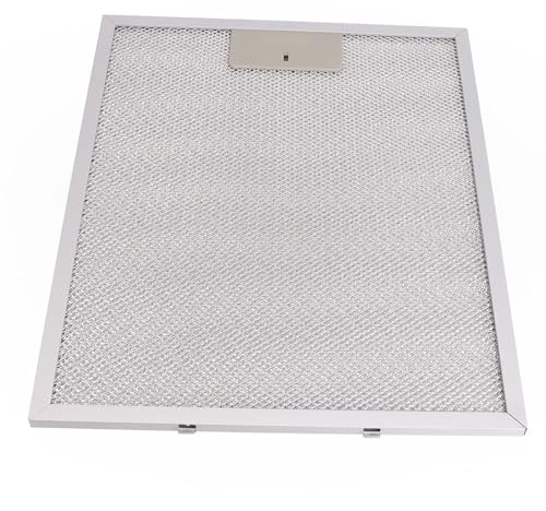 Range Hood Filter, Range Hood Grease Mesh Filter Replacement for Home Kitchen Cooker Stove, 350 X 285 X 9mm