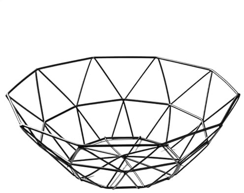 Cesta De Frutas De Alambre, Cesta De Frutas Cesta De Alambre Decoración Cesta De Metal Cesta De Alambre De Metal Cesta De Frutas - Tazón De Almacenamiento De Vegetales - Cesta De Frutas De Metal Moder