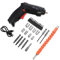 POPETPOP Mini-perceuse Électrique Rechargeable Kit De Tournevis Perceuse-visseuse Pour Bricolage Et Réparations Domestiques