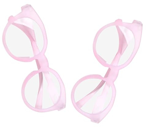 VILLCASE Gafas Infantiles Pack de 2 Unidades con Filtro de Luz Azul Niñas, Montura Irrompible de PC, Protección Ocular Avanzada para Estudio y Ver Dibujos Animados