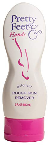 Pretty Feet & Hands Rough Skin Remover-Exfoliant, 3 Fluid Ounce