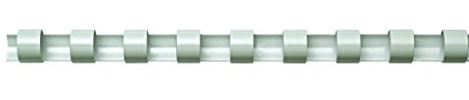 Fellowes Plastic Binding Combs, 32mm A4, 241-280 Sheet Capacity, 21 Oval Rings, White, Pack of 50 - Compatible with Comb Binding Machines