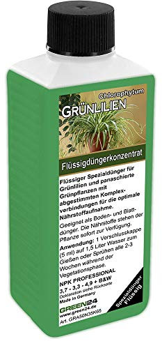 GREEN24 Grünlilien-Dünger Chlorophytum Flüssigdünger HIGHTECH