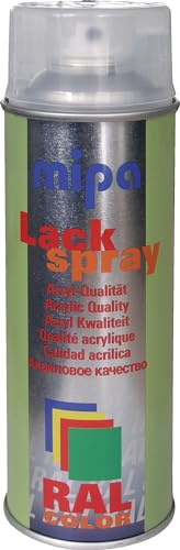 Mipa - Laca acrílica de Color ral del Aerosol del Color ral6002 400ml - Hoja Verde