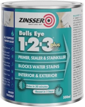 Zinsser BULLS EYE 1-2-3 *PLUS*** 5 Litre White
