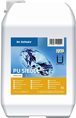 Bodenbeschichtung Dr. Schutz PU Siegel extra-matt 5,5 L inklusive Vernetzer nach DIN 18032 für Sportböden