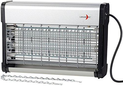 Lunartec Insekten Griller: UV-Insektenvernichter IV-520 mit austauschbarer UV-Röhre, 23 Watt (Insekten-Vernichter, hochwirksame Insektenvernichter, Insektenkiller II)