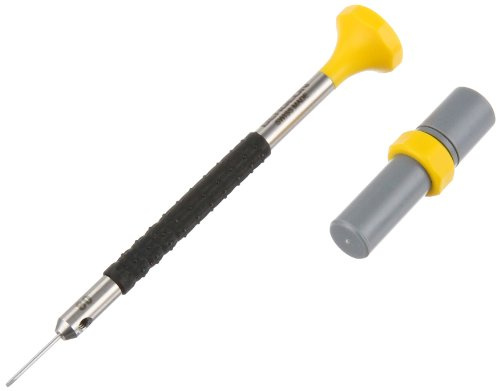 Bergeon 55-682 6899-AT-080 rostfritt stål ergonomisk 0,80 mm skruvmejsel med reservblad klocka reparationssats