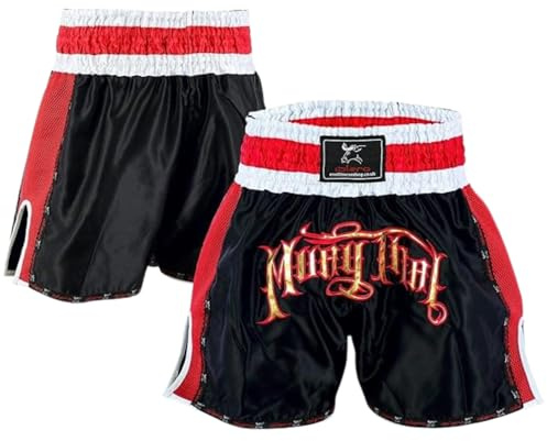 Islero Muay Thai Fight Shorts MMA Kick Boxing Grappling Martial Arts Gear UFC Men (Small)