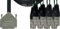 CORDIAL Kabel interface sub-D/8 XLR males 5 m Kabel Digitalkabel Mehrpaarig Studio Pinbelegung Tascam