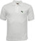 HS New Unisex/Men's/Woman's/Ladies/Lawn Bowling Bowlswear, Bowls, White Poly/Cotton, Polo, Shirt, with Logo 3 Button Placket, with Self Coloured Buttons. (XL, White)