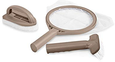 Intex PureSpa - Kit di accessori per la manutenzione della vasca idromassaggio, con spazzola, schiumarola e scrubber