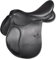 WALDHAUSEN Vielseitigkeitssattel Comfort, Leder, 17,5''/44 cm, schwarz
