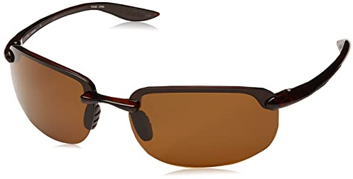 Columbia Men's Unparalleled Oval Sunglasses, Brown/Brown, 63 mm