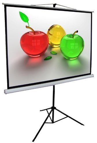 120 tripod projection projector screen 4:3 Matt White