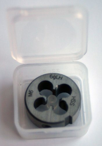 Tooltime24.at M6 x 1,0 HSS DIN 223 Filetage à gauche - 1 Fil - 6 mm - Acier rapide - Taraud