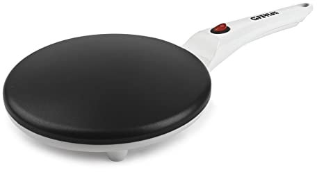 G3 Ferrari Non-Stick Electric Crepe Maker, White/Black, 42 x 20 x 6 cm