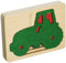 Hape – E6513 – George Luck – Puzzle – fünf Traktoren in Einem – 6-teilig