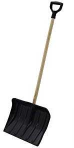 Prosper Plast ILT41-S411 Noname Eco Schaufel, 41 x 32 x 123 cm, Schwarz, 12 Stück