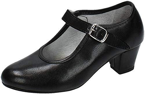Creaciones Pasos De Baile S.L. - Dance Shoes - Carleti 15 Flamenca Black Size: 2.5