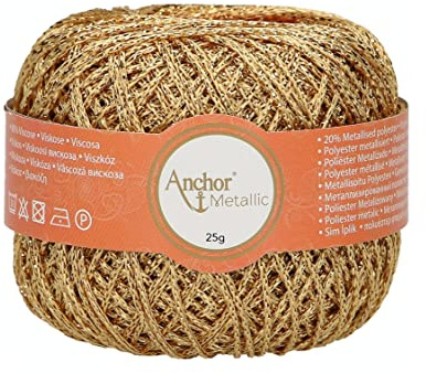Anchor Artiste Metallic 4716400-00300 gold hilo de efecto