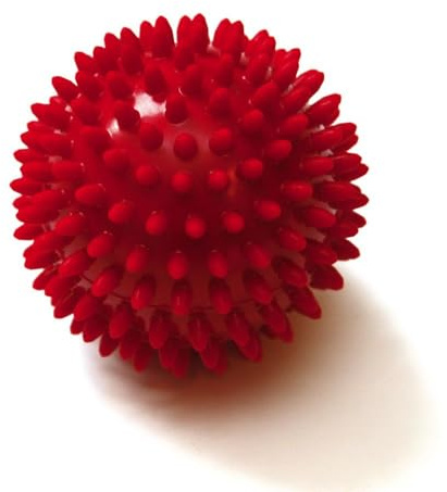 Sissel röd spiky boll – 2-delad