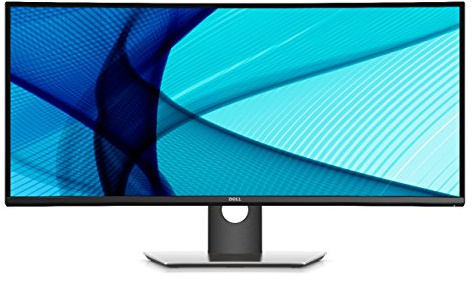Dell U3417W UltraSharp 34-Inch Curved Monitor - Black